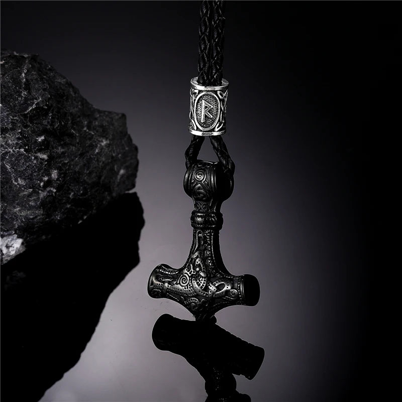 Viking Necklace Mjolnir