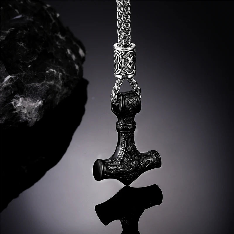 Viking Necklace Mjolnir