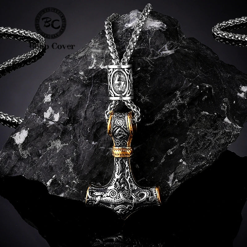 Viking Necklace Mjolnir