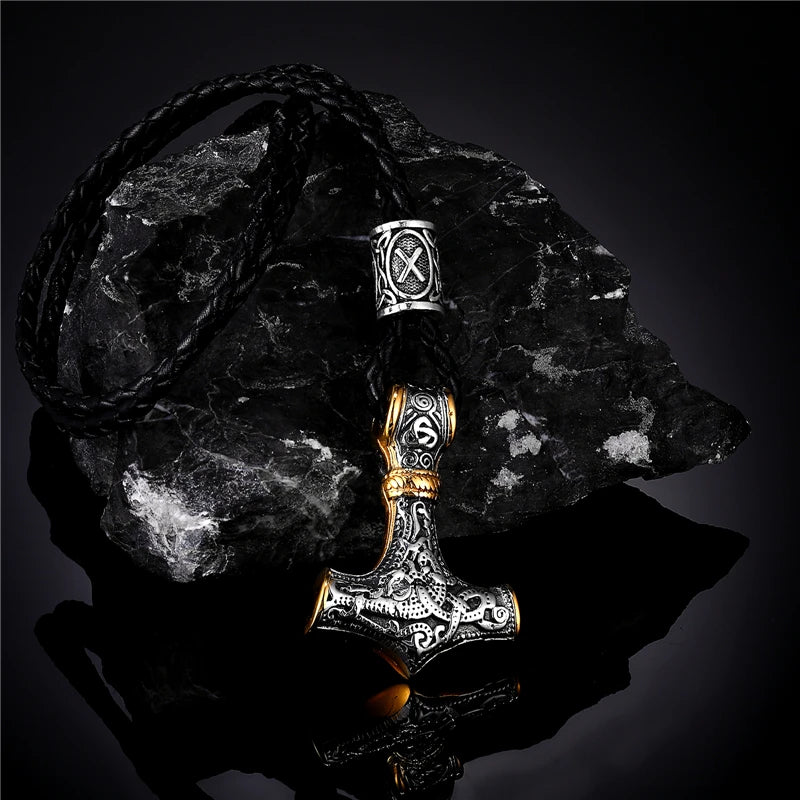 Viking Necklace Mjolnir