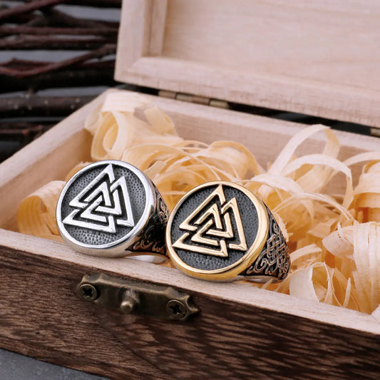 Viking Ring Valknut