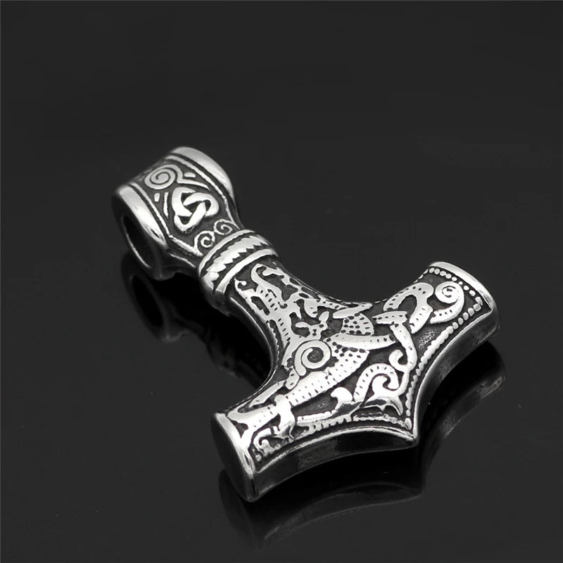 Viking Necklace Mjolnir