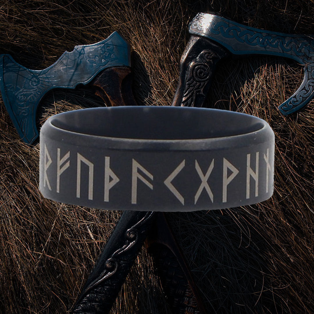 Viking Rings with Runes